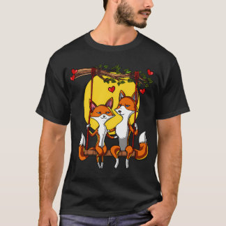 Cute Fox Couple T-Shirt