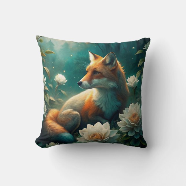 Cute Fox Cushion (Front)