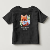 Cute fox drawing woodland animals forest friends