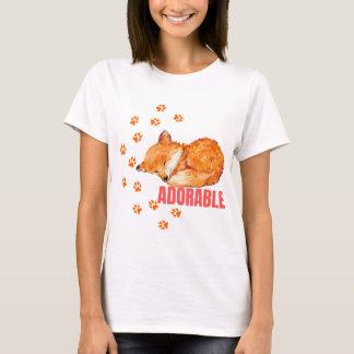 Cute Fox Dreams  T-Shirt