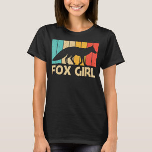 Cute Fox For Girls Kids Fennec Fox Arctic Forest T-Shirt