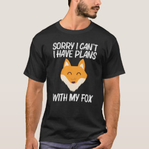 Cute Fox For Men Women Mammal Animal Pet Owners 2 T-Shirt