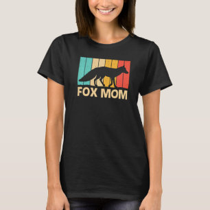 Cute Fox For Mum Mother Fennec Fox Arctic Forest T-Shirt