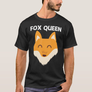 Cute Fox For Women Mum Mammal Animal Pet Owners T-Shirt
