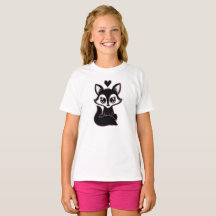 Cute Fox Girls’ T-Shirt