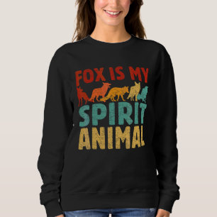 Cute Fox Is My Spirit Animal For Men Women Furry Sweatshirt