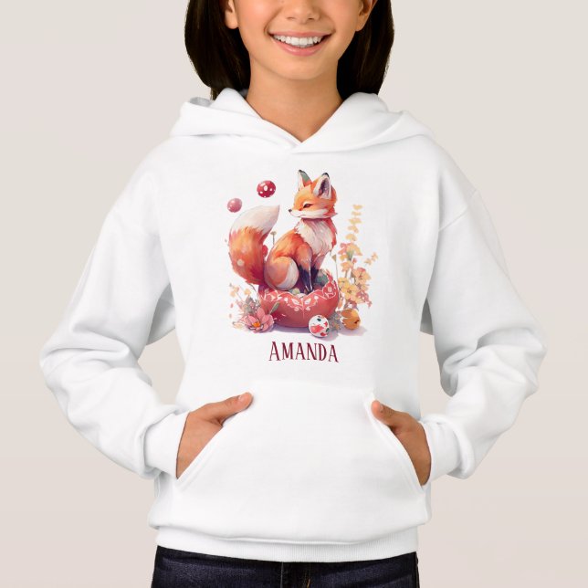 cute fox lovers add name (Front)
