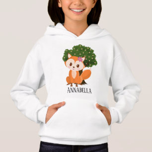 Cute fox lovers add text