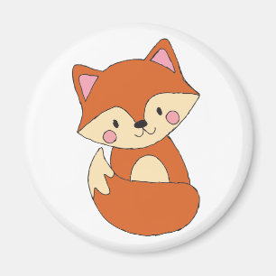 Cute Fox Magnet