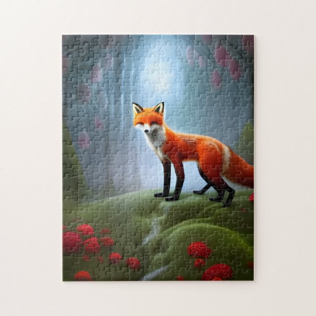 Cute Fox Puzzle (Vertical)