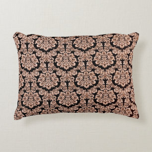 Cute fox seamless pattern, wolf hand drawn forest decorative cushion
