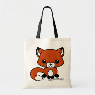Cute fox tote