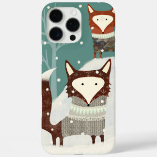 Cute Foxes iPhone Case