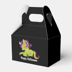 Cute Frankenstein Unicorn Halloween Favour Box
