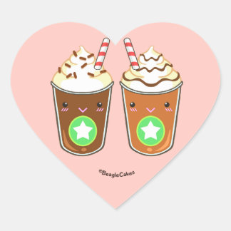 Cute Frappuchino Friends Sticker