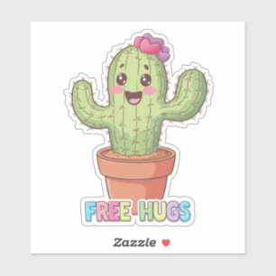 Cute free hugs Cactus