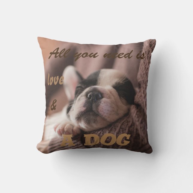 Cute french bulldog|| all you need is... cushion (Front)