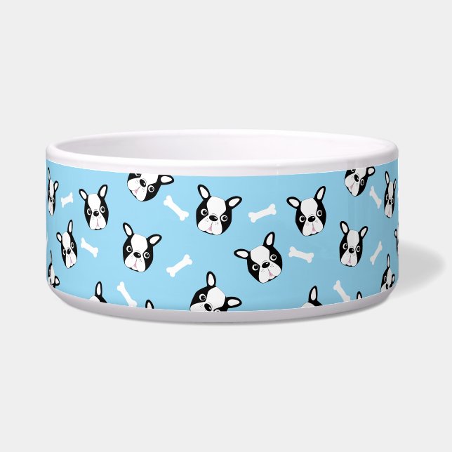 Cute French Bulldog And Bone Pattern (Front)