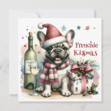Cute French Bulldog Christmas Frenchie Funny Xmas