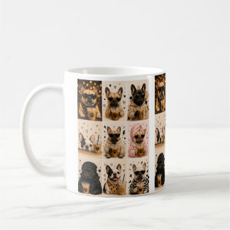 Cute French Bulldog Coffee Collection – Aesthetic  Mug
