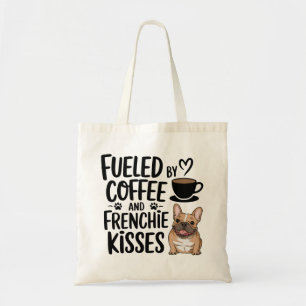 Cute French Bulldog Coffee Lover Frenchie Mum Dog Tote Bag