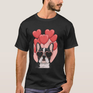 Cute French Bulldog For Frenchie Dog Owners T-Shirt