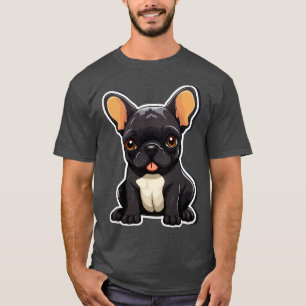 Cute French Bulldog Frenchie Dog Lover Funny 6 T-Shirt