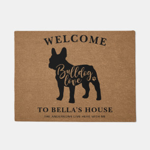 Cute French Bulldog Frenchie Lover Owner Gift Doormat