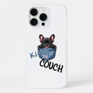 Cute French Bulldog Funny Dog Lover iPhone 16 Pro Max Case