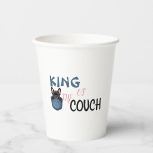 Cute French Bulldog Funny Dog Lover Mug Paper Cups