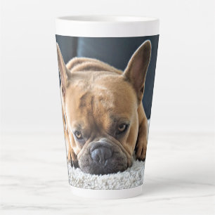 Cute French Bulldog Latte Mug
