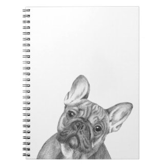 Cute French Bulldog notebook