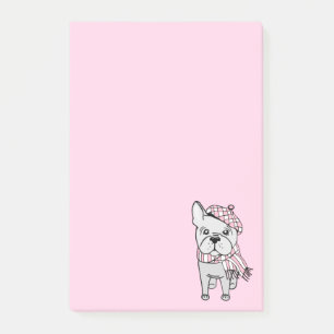 Cute French Bulldog Post-it Notes