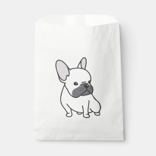 Cute French Bulldog Puppy Dog Frenchie Party Favour Bag
