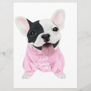 Cute French Bulldog Stuck   Just Love Me Menu