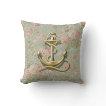 cute french country floral girly nautical anchor