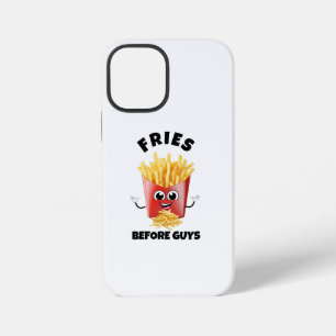 Cute French Fries Cartoon Hoodie &Tee –Funny Food iPhone 12 Mini Case