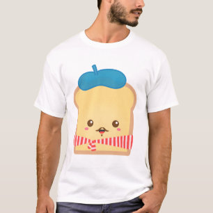 Cute French Toast with Moustache T-Shirt