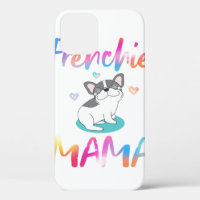 Cute Frenchie Bulldog Mama Colourful