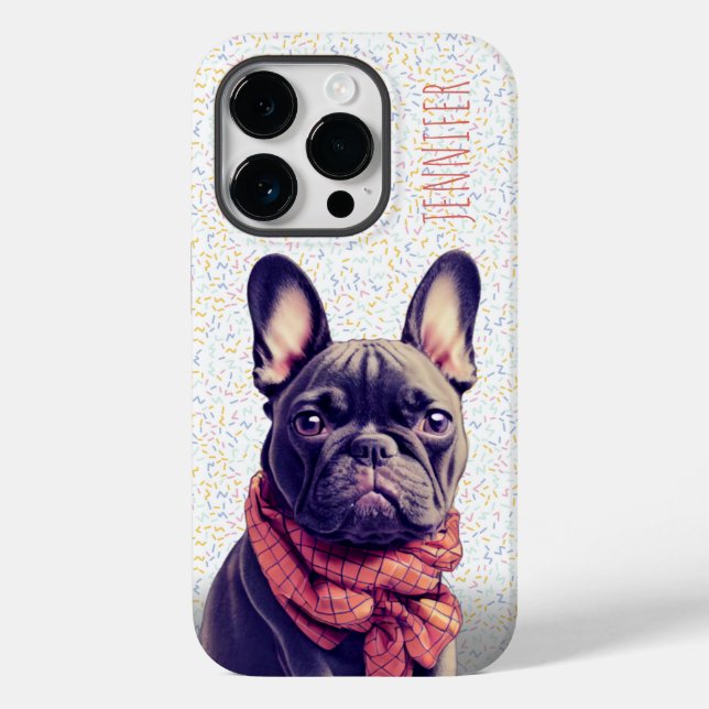Cute Frenchie Custom iPhone / iPad case (Back)