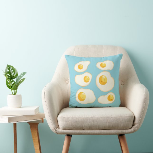 Cute Fried eggs Cushion (Chair)