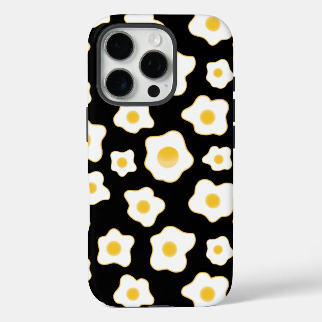 Cute Fried Eggs Flower Pattern Case-Mate iPhone Case (Back)