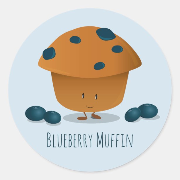 Muffin Stickers | Zazzle AU