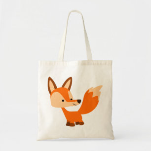 Cute Friendly Cartoon Fox Bag