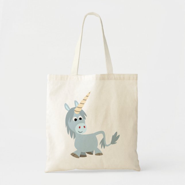 Cute Friendly Cartoon Unicorn Bag (Front)