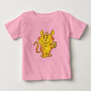 Cute, Friendly Tabby Cat Baby T-Shirt