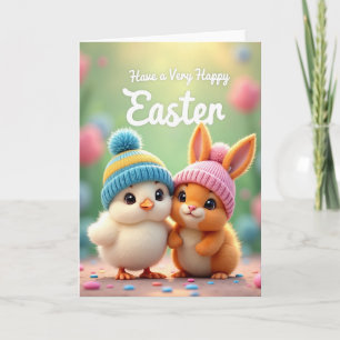 Cute Friends Springtime Card