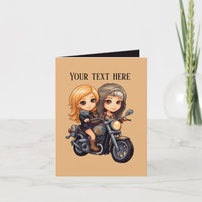 Cute Friendship add message  Card (Front)