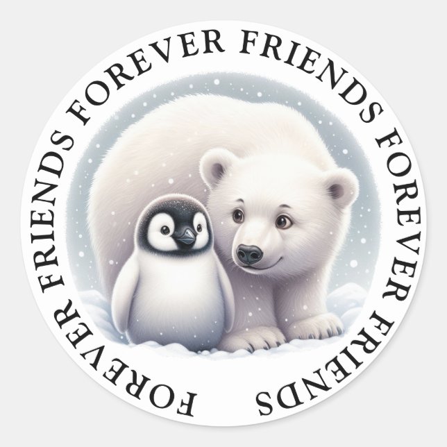 Cute Friendship Stickers (Front)