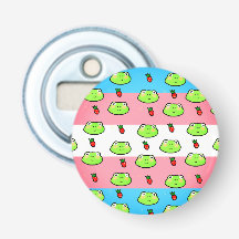 Cute Frog and Strawberry Cottage